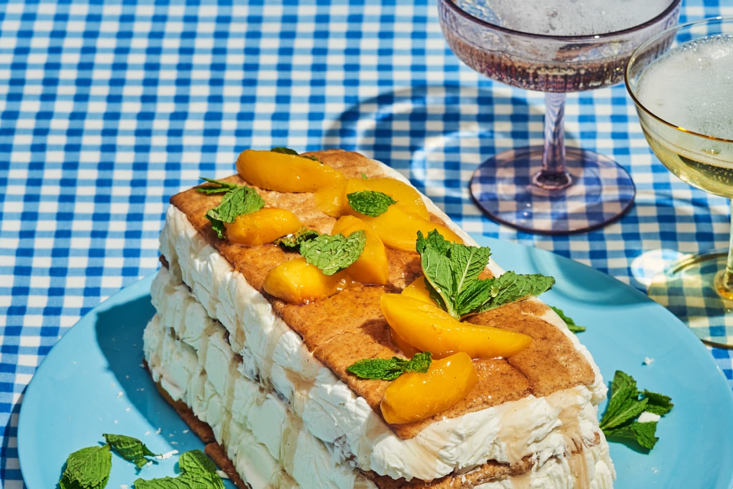 Peach Delight Icebox Cake The Kitchn